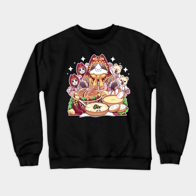 Dinner is Ready Crewneck Sweatshirt by CoinboxTees